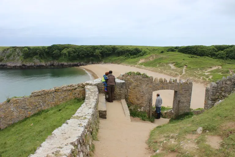 Camping and glamping at Stackpole Pembrokeshire